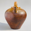 Traditional French water jar with rare gargolette form, crafted in terracotta and used in provincial homes.