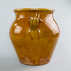 Rustic French antique jar with beautiful patina, perfect for wabi-sabi or rustic home decor settings.
