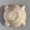 Elegant rustic kitchen decor accent with antique 18th-century marble mortar, perfect as a sculptural centerpiece.