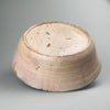 Underside of fajalauza spanish antique bowl showing aging process consistent with age.