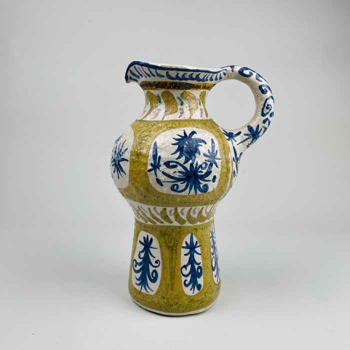 Wabi Sabi or Japandi Vase’s architectural profile, representing mid century modern French pottery with avantgarde influences. Perfect for Mid century Decor, Organic Modern Decor, or Rustic Home Decor interiors seeking sculptural art accents.