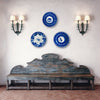 Antique Spanish ceramic wall art interior design The blue white palette supports French country decor, coastal decor, and japandi decor styling as a decorative bowl or table centerpiece while keeping the provenance clearly Spanish and Valencian.